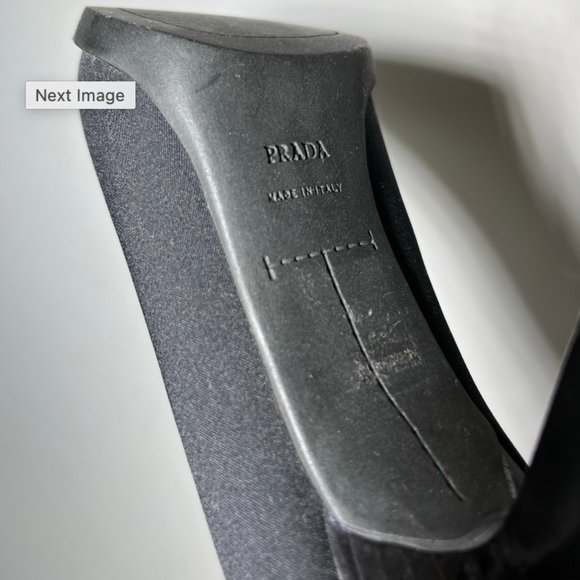 Prada Vintage Satin Pumps - Picture 5 of 6